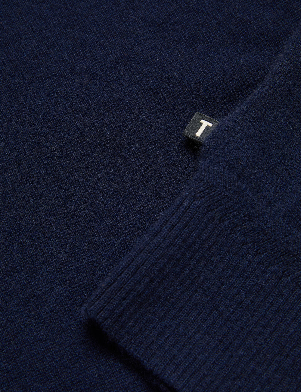 Men GLANT - Cashmere Cable Detail Crew Neck Jumper - Ted Baker