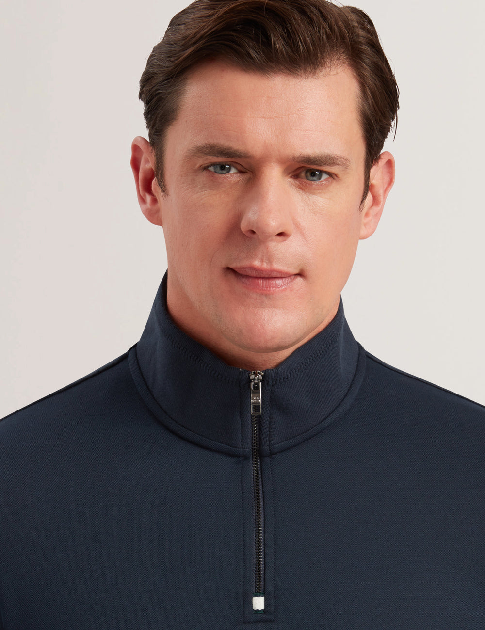 Men PRYOR - Half Zip Funnel Neck Sweatshirt - Ted Baker