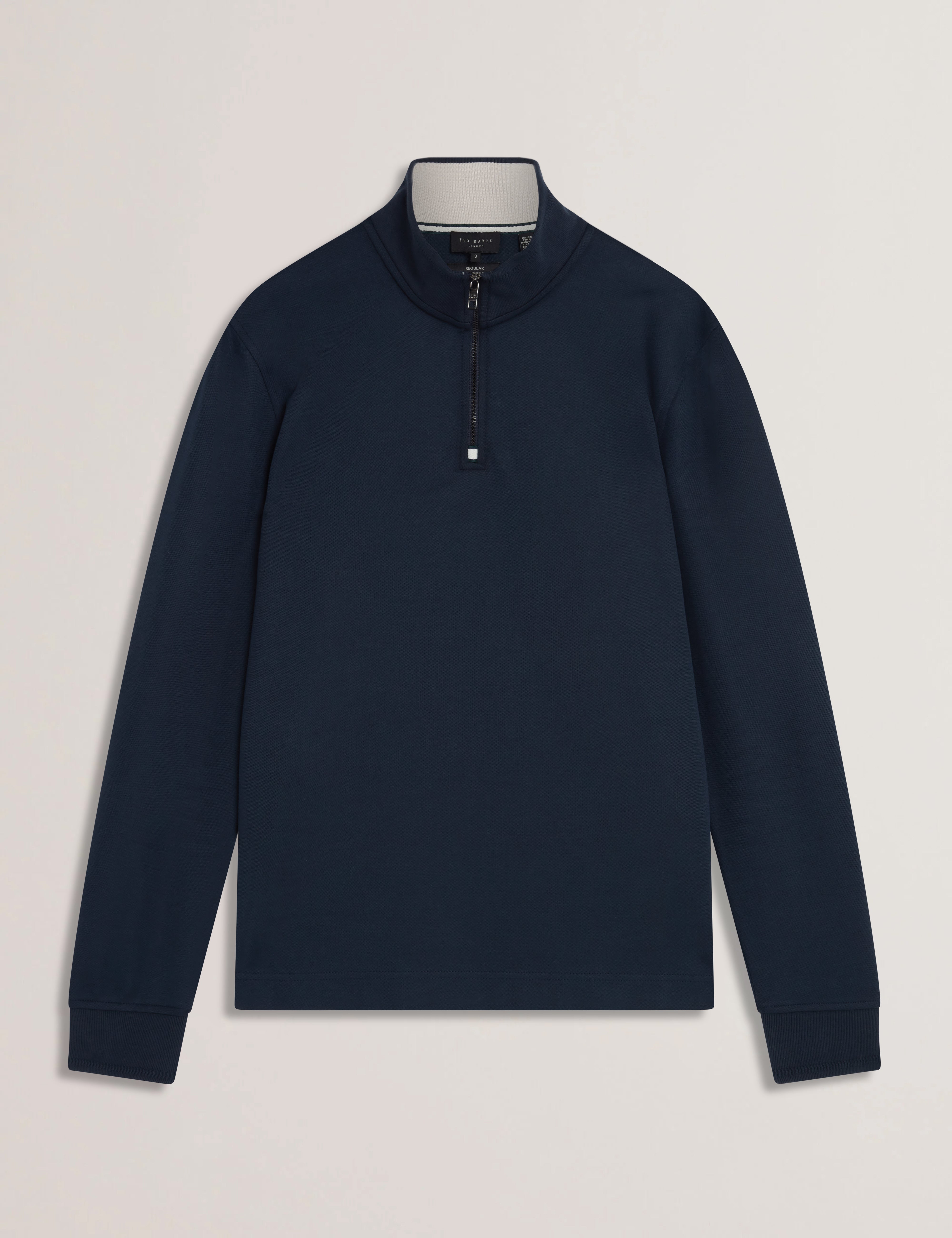 Men PRYOR - Half Zip Funnel Neck Sweatshirt - Ted Baker