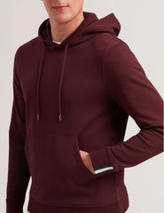 Men DROTOW - Logo Detail Cotton Blend Hoodie - Ted Baker