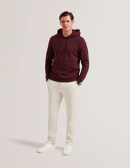 Men DROTOW - Logo Detail Cotton Blend Hoodie - Ted Baker