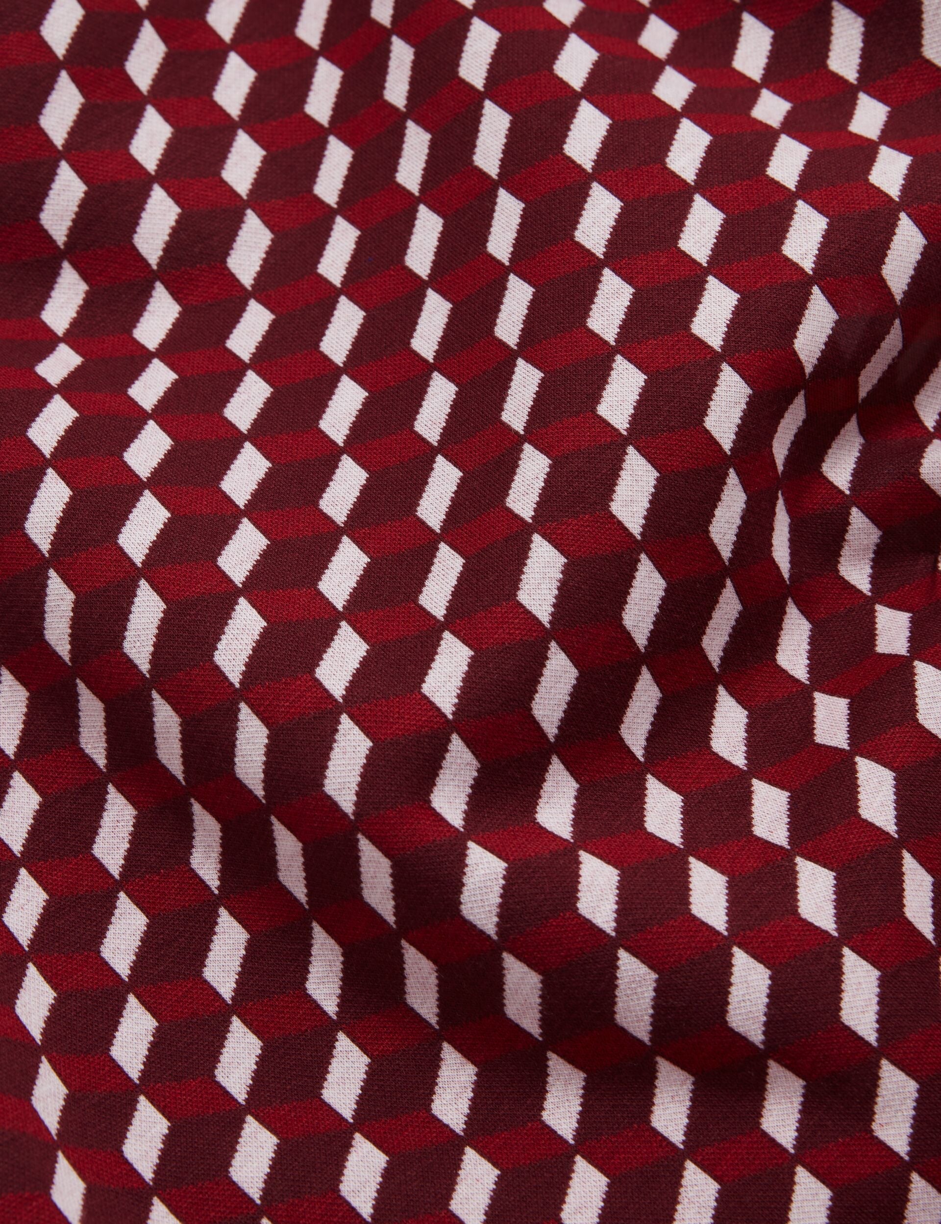 Sale ARDYN Geometric Jacquard Knit T-Shirt - Ted Baker